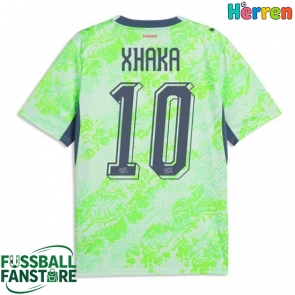 Schweiz Granit Xhaka #10 Replik Auswärtstrikot WM 2026 Kurzarm